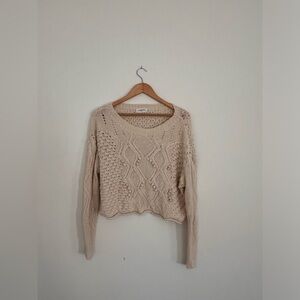 CJLA Cream Knit Sweater